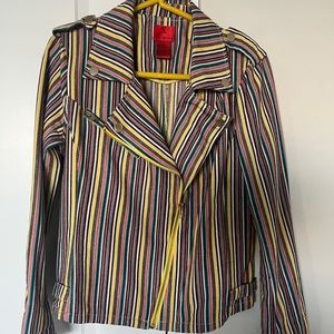 V Cristina blazer jacket striped size S